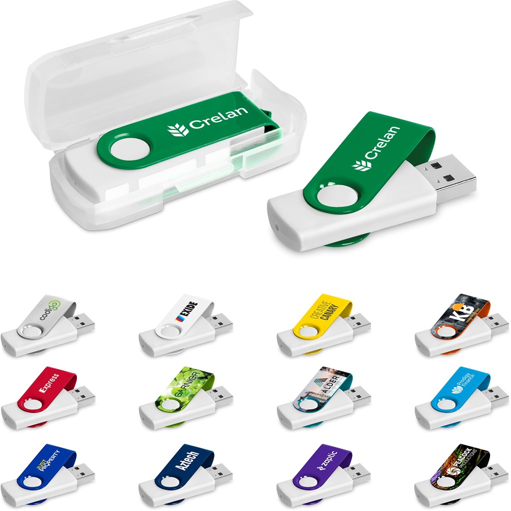 [GP-AL-49-B] Altitude Axis Gyro White Flash Drive - 8GB