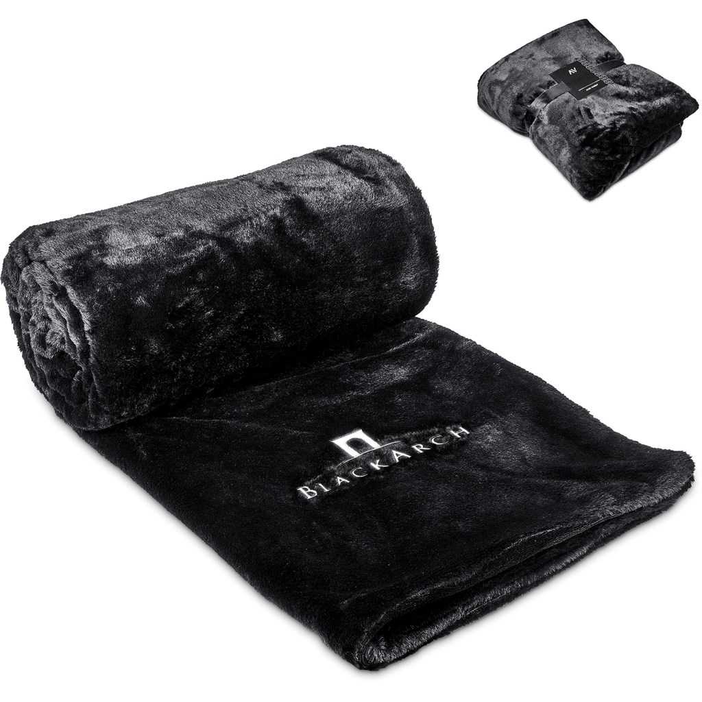 [GP-AV-1-B] Alex Varga Palazzo Faux Fur Fleece Blanket