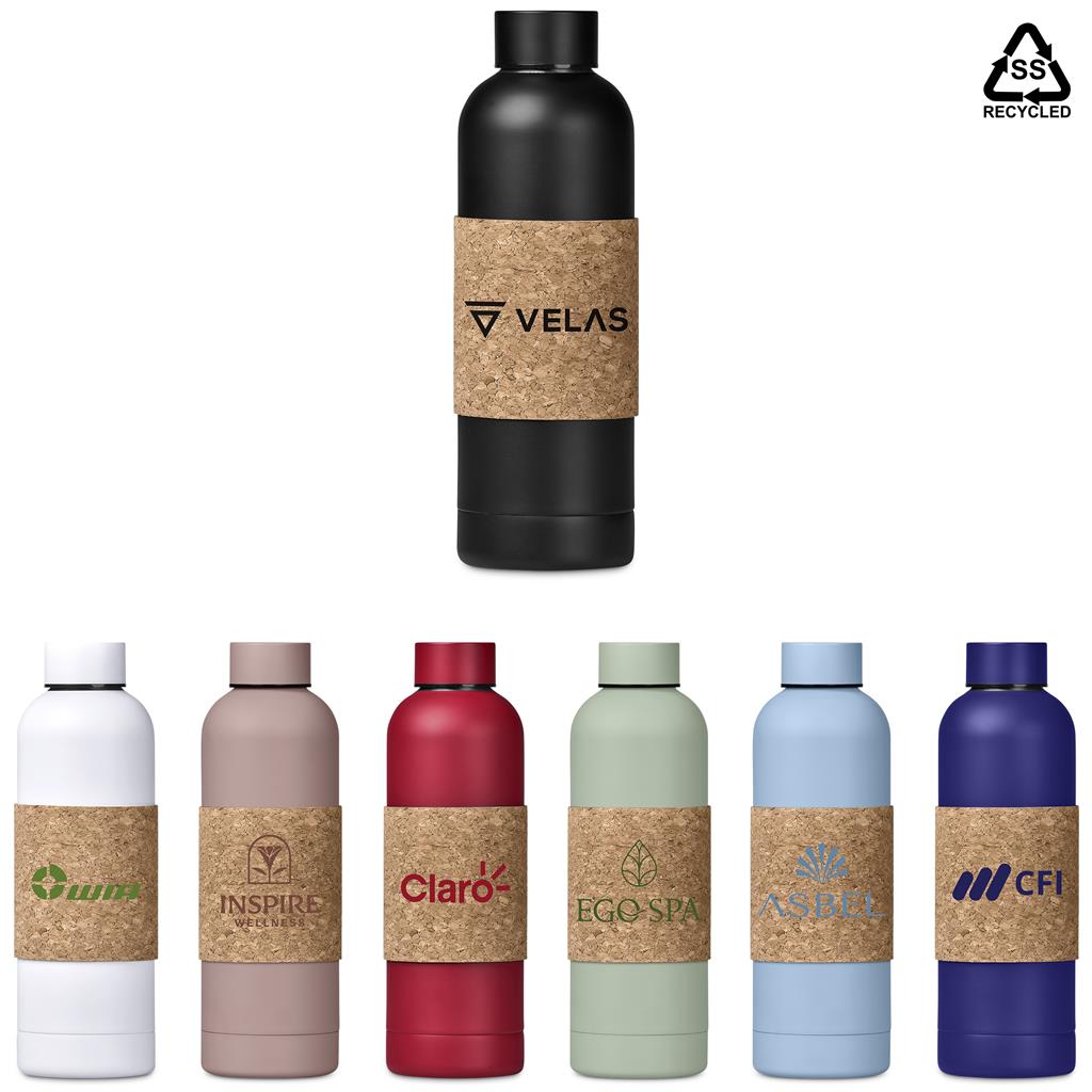 [GP-KS-25-B] Kooshty Bermuda Kork Recycled Stainless Steel Water Bottle - 800ml