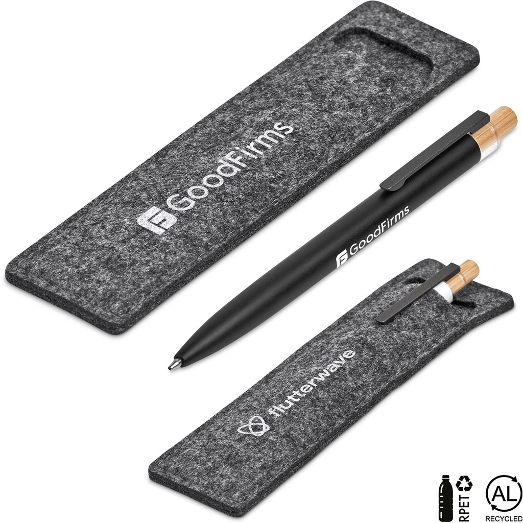 [GP-OK-13-B] Okiyo Mimo Recycled Aluminium Ball Pen