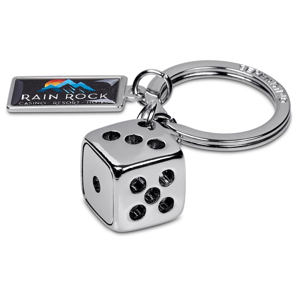 [GP-SD-125-B] Serendipio Dice Charmed Keyholder