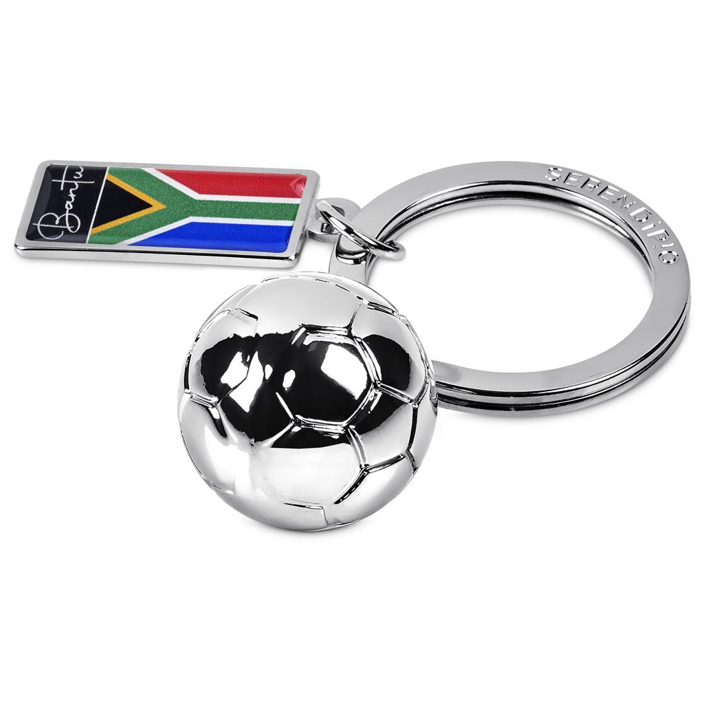 [GP-SD-151-B] Serendipio Soccer Ball Charmed Keyholder