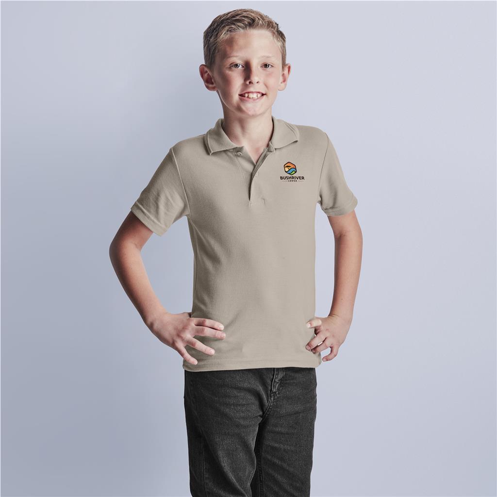 [ALT-BBK] Kids Basic Pique Golf Shirt
