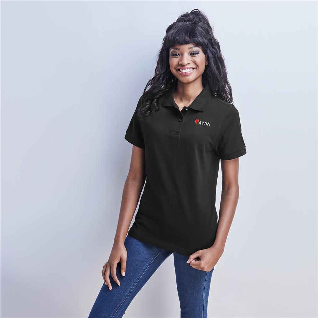 [SLAZ-804] Ladies Crest Golf Shirt