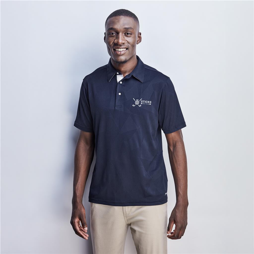 [GS-SL-261-A] Mens Motif Golf Shirt