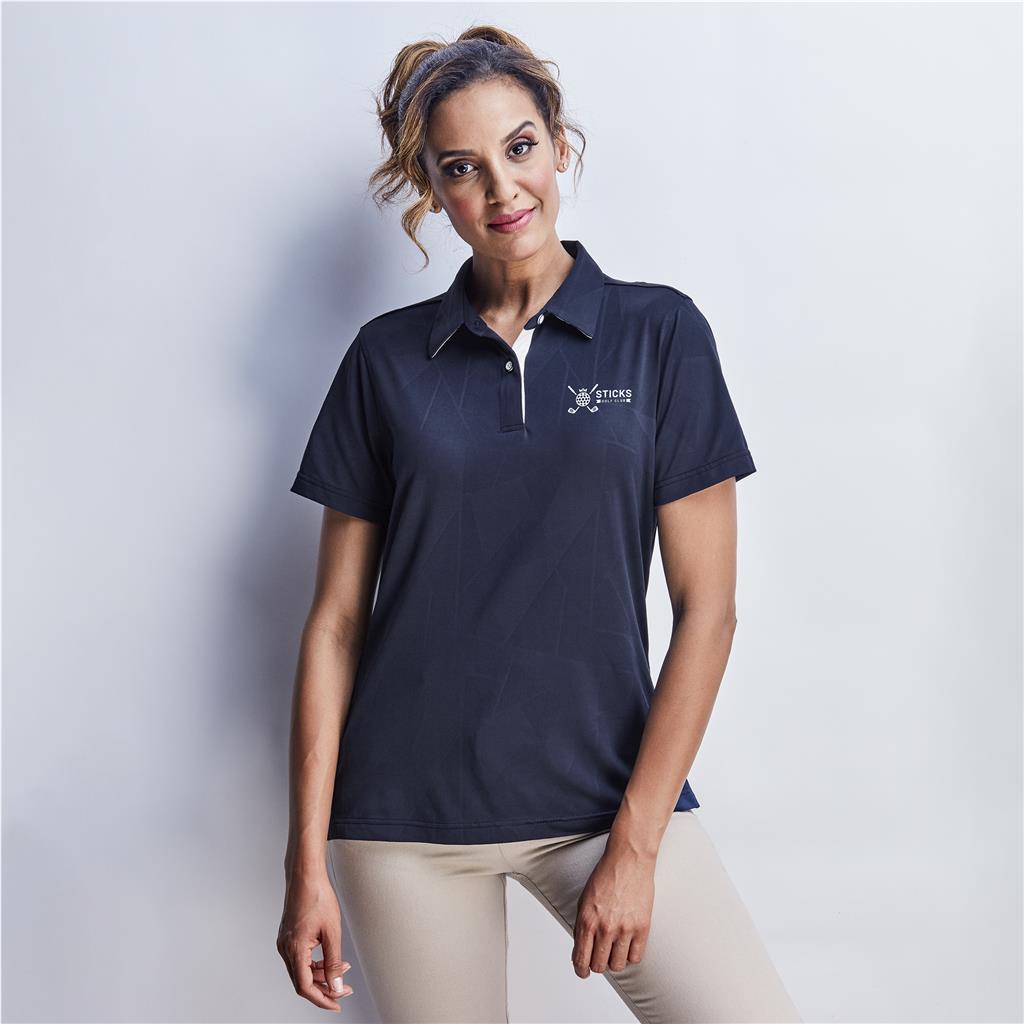 [GS-SL-262-A] Ladies Motif Golf Shirt