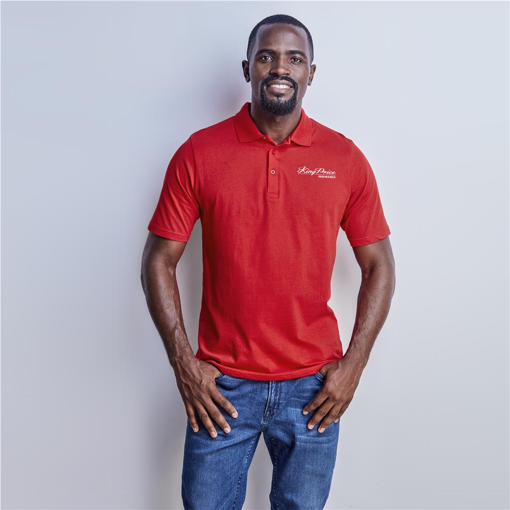 [BAS-5168] Mens Cardinal Golf Shirt