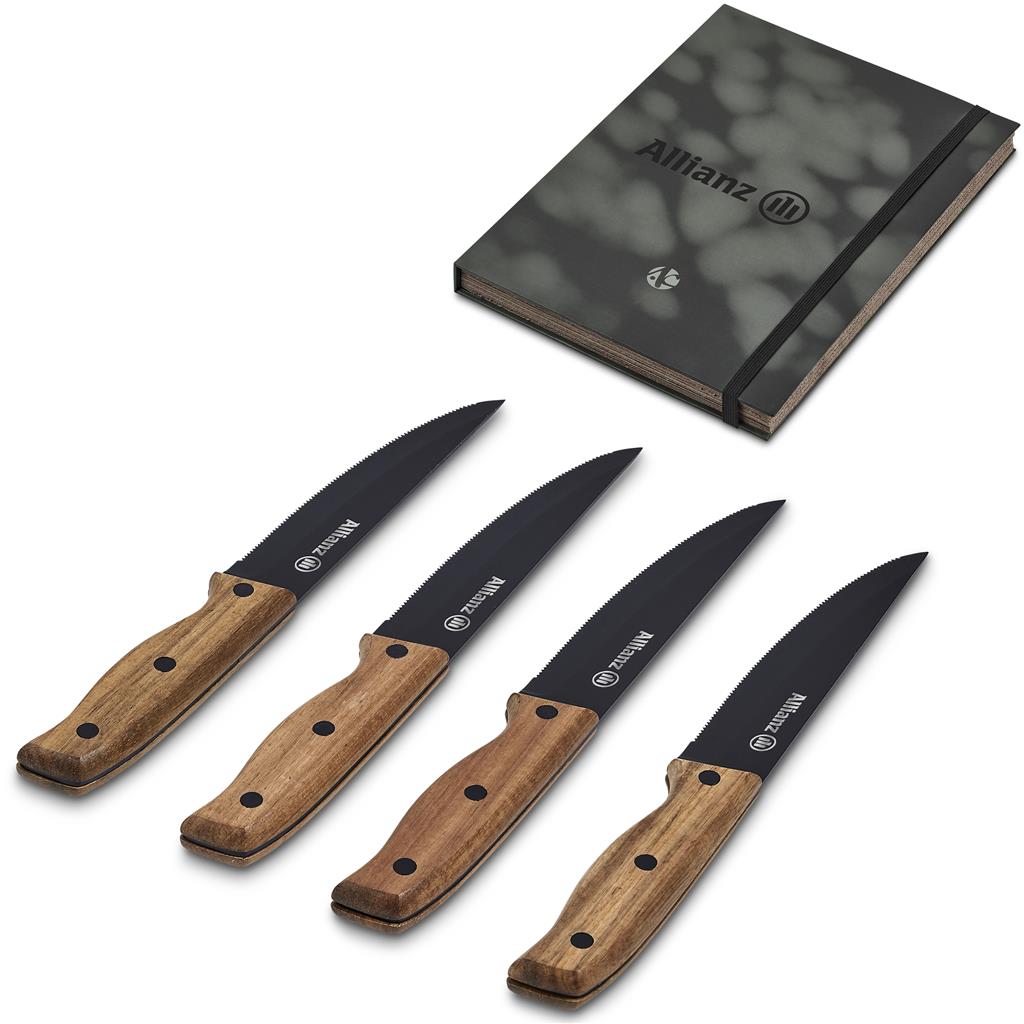 [HL-AC-150-B] Andy Cartwright Ermelo Steak Knife Set