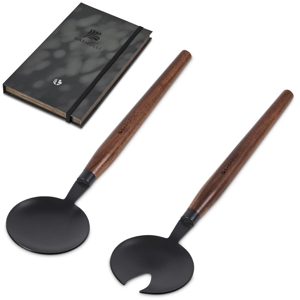 [HL-AC-165-B] Andy Cartwright Franschhoek Salad Servers Set