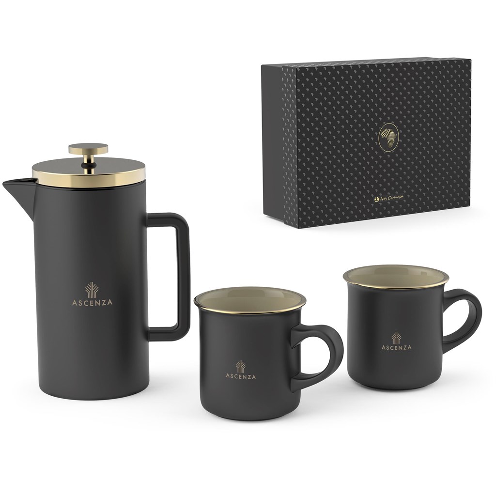 [AC-2345] Andy Cartwright Afrique Dusk Coffee Press & Mug Set