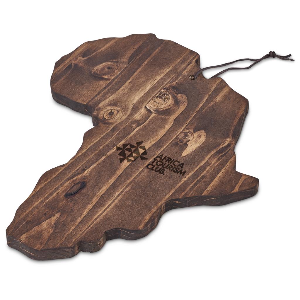 [HL-SD-157-B] Serendipio African Shaped Wooden Serving Board