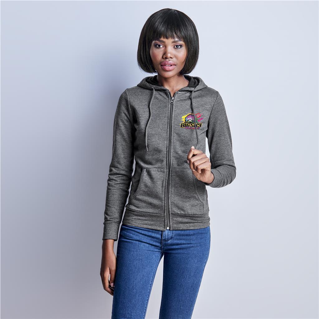 [BAS-3429] Ladies Bravo Hooded Sweater