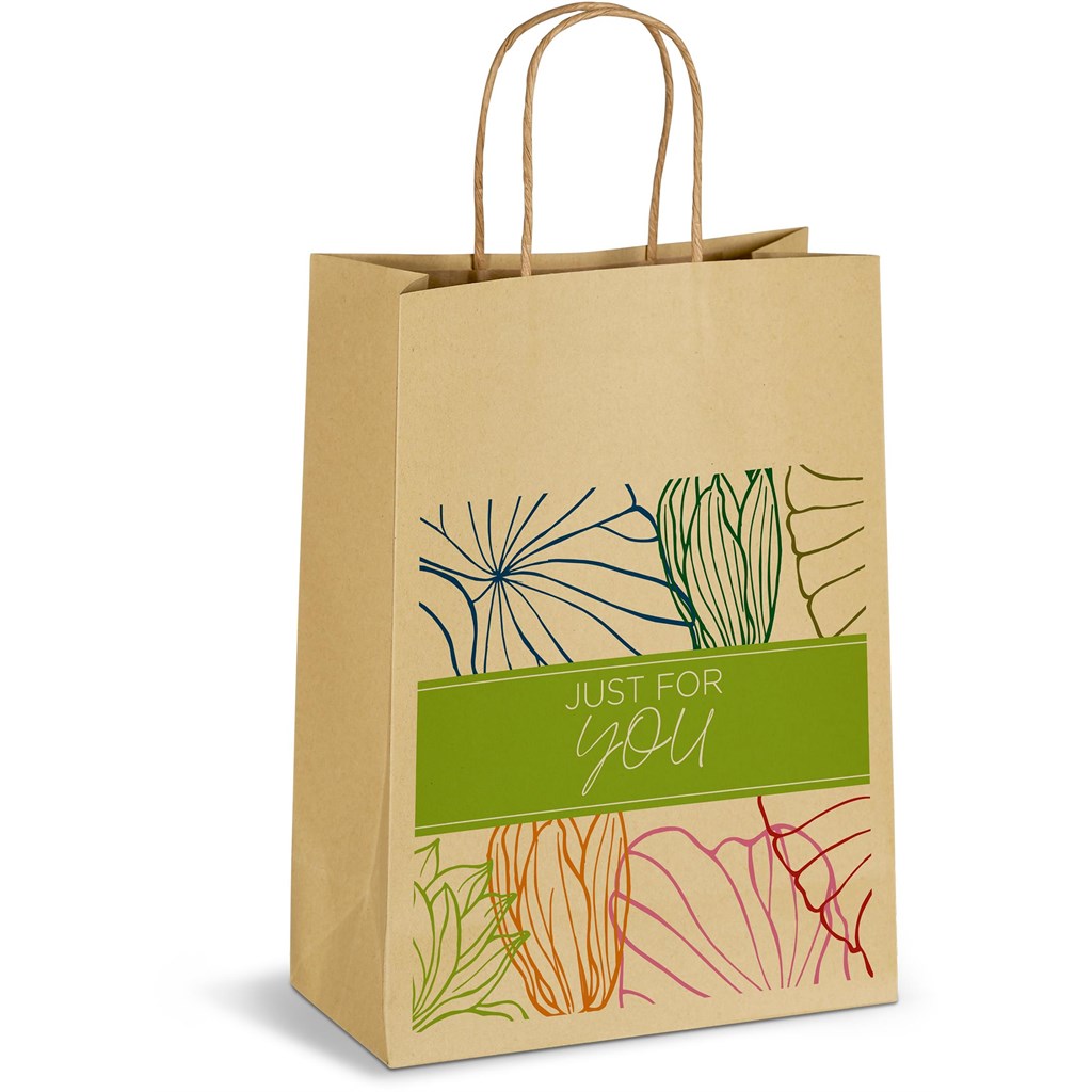 [BG-AL-336-B] Altitude Ecological Digital Print Midi Paper Gift Bag 150gsm